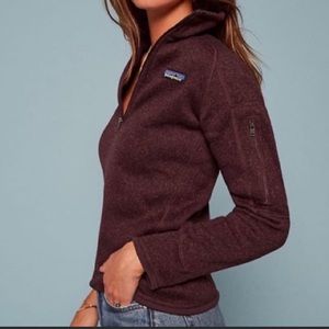 Patagonia • Maroon 1/4 Zip Better Sweater